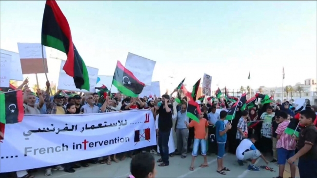 Libya'da halk İtalya’nın iç işlerine müdahalesini protesto etti